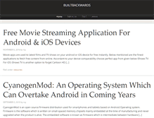 Tablet Screenshot of builtbackwards.com